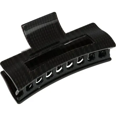 France Luxe 'large' Jaw Clip In Black