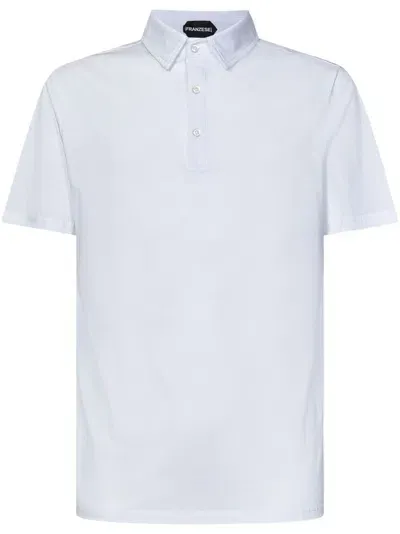 Franzese Collection Cotton Polo Shirt In White