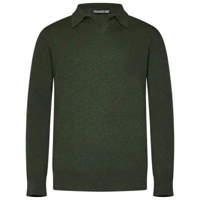 Franzese Collection Franzese Napoli Alain Delon Model Sweater In Green