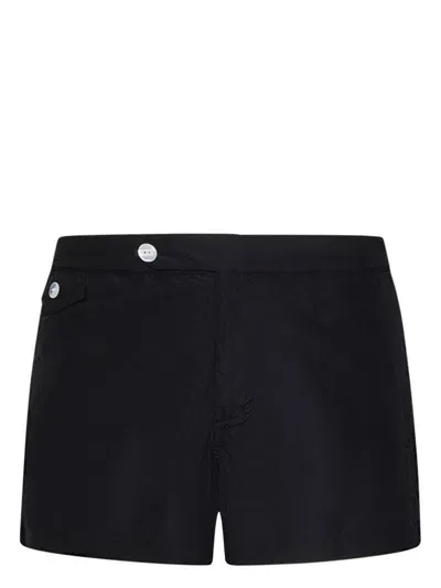 Franzese Collection James Bond Swim Shorts In Black