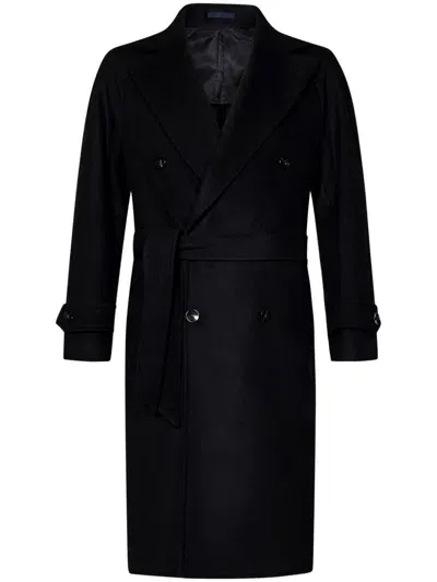 Franzese Collection London Model Coat In Black