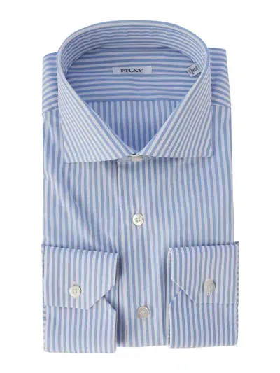 Fray Shirt Lione In Light Blue