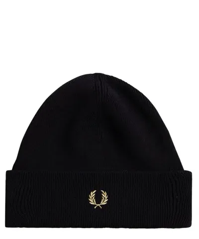 Fred Perry Beanie In Black