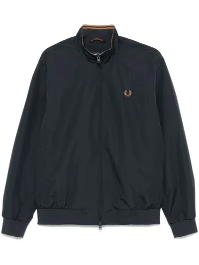 Fred Perry Brentham Jacket In 蓝色