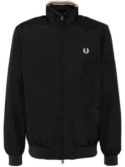 Fred Perry Brentham Sport Jacket In Black