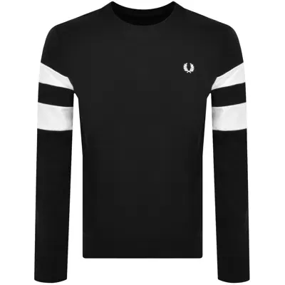 Fred Perry Crew Neck Sweatshirt Black