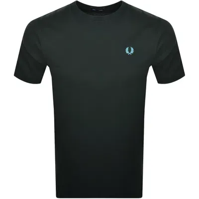 Fred Perry Crew Neck T Shirt Green