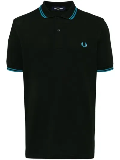 Fred Perry Embroidered Logo T-shirt In Multi