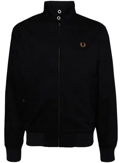 Fred Perry Harrington Jacket In Black