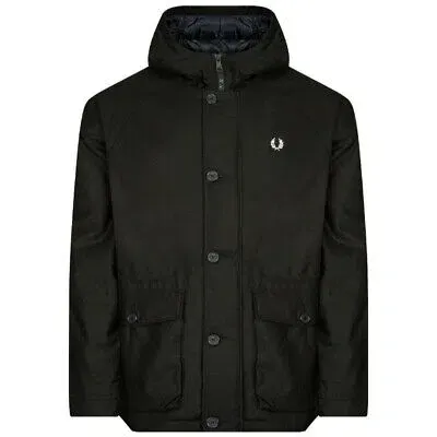 Pre-owned Fred Perry Herren Bomber J4586 Q20 Jacke In Grün