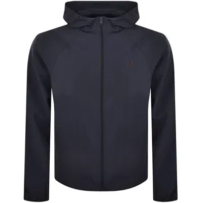 Fred Perry Hooded Shell Jacket Navy