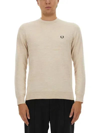 Fred Perry Jersey With Logo In Multicolour