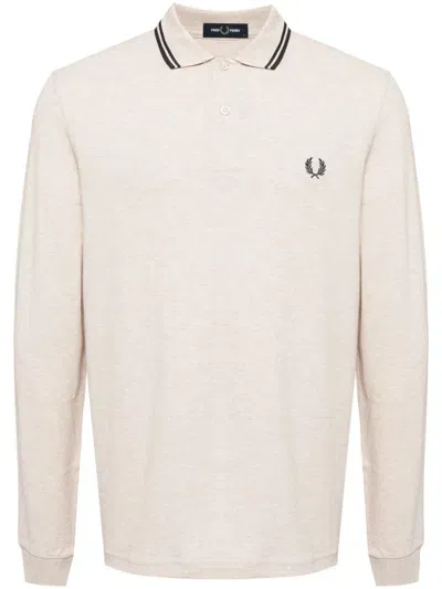 Fred Perry Polo Collar Shirt In 中性色