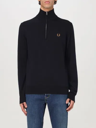 Fred Perry Sweater  Men Color Blue In Blau