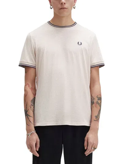 Fred Perry T-shirt With Logo In Multicolour