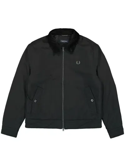 Fred Perry The Caban Jacket In Black