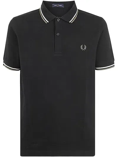 Fred Perry Twin Tipped Shirt Clothing In Black