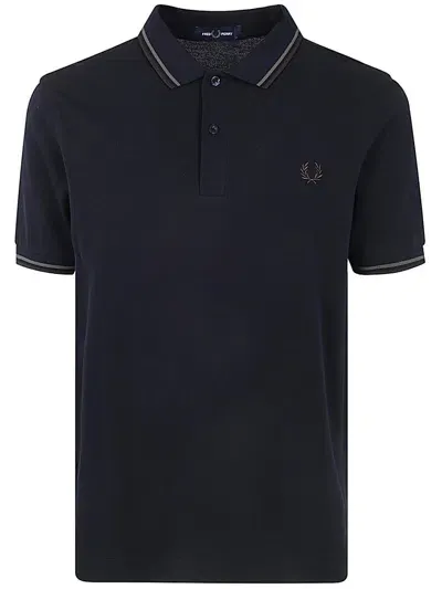 Fred Perry Twin Tipped Shirt Clothing In Blue