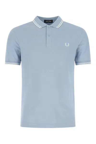 Fred Perry Twin Tipped Short In Blue