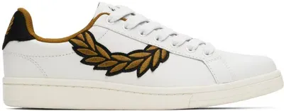 Fred Perry White B721 Sneakers In X62