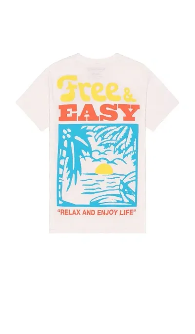 Free And Easy Nosara Tee In 椰子色