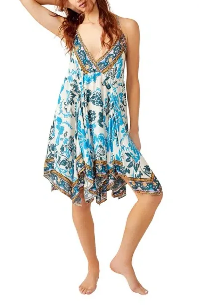 Free People Bali Seashell Dress In Whispers Combo