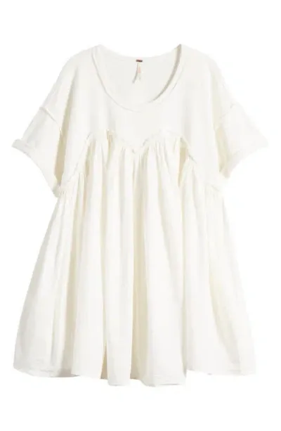 Free People Catalina Mini Dress In White