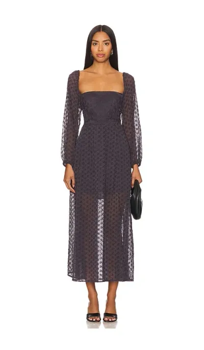 Free People Malina Maxi Dress In Dark Scales