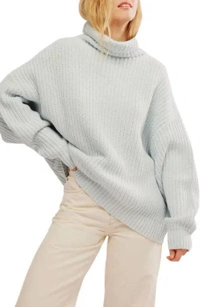 Free People Swim Too Deep Turtleneck Sweater In Open Air