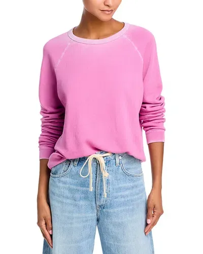 Freecity Free City Lucky Rabbit Cotton Sweatshirt In Pinkshrooms