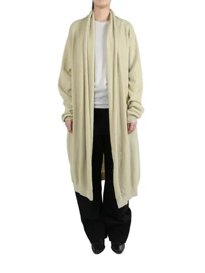 Frenckenberger Cashmere Cardi-coat In Faded Beige