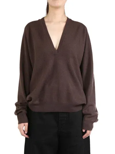 Frenckenberger Cashmere Jumper In Brown