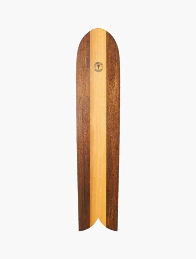 Frescobol Carioca Row Baja Surfboard In Brown