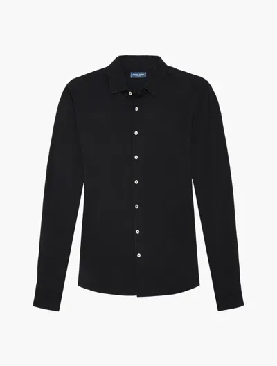 Frescobol Carioca Row Marcio Jersey Shirt In Black