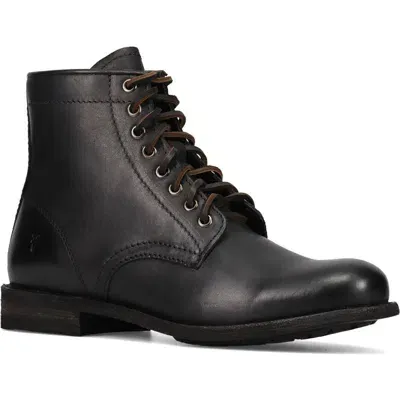 Frye Tyler Flex Lace-up Boot In Black