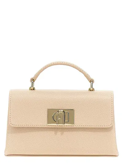 Furla 1927 Mini Handbag In Beige