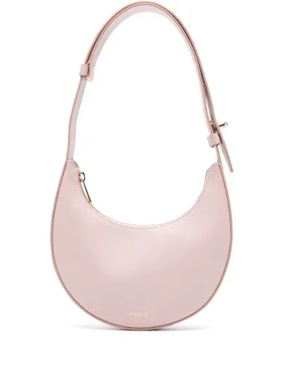 Furla Delizia Mini Shoulder Bag In Pink & Purple