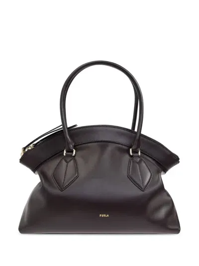 Furla Erica Medium Tote Bag In Brown