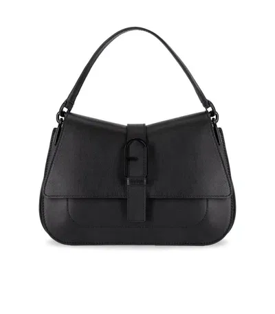 Furla Flow M Black Handbag