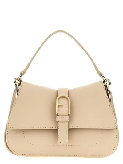 Furla ' Flow Mini' Handbag In Beige