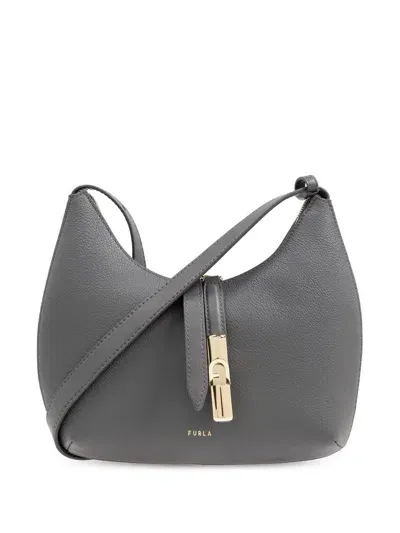 Furla Goccia S Shoulder Bag - Vitello Night+vitello Sidney Bags In 2269s Soil