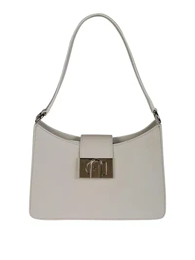 Furla Large Hobo Bag In Nude & Neutrals