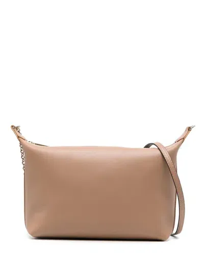 Furla Nuvola Mini Crossbody Hobo - Vitello Sidney Bags In Yu500 Deserto