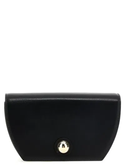 Furla Sfera Mini Crossbody Bags In Black