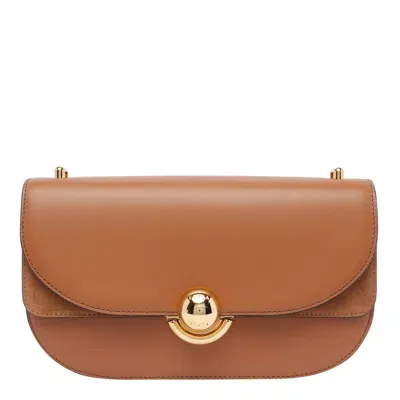 Furla Sfera S Shoulder Bag In Brown