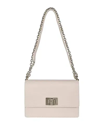 Furla Shoulder Bag In Beige