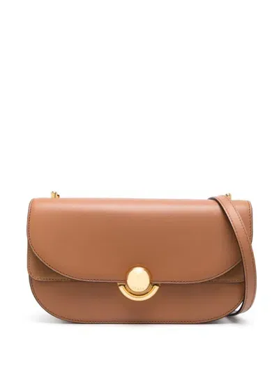 Furla Small Sfera Shoulder Bag In Brown