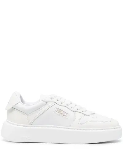 Furla Sport Sneakers In White