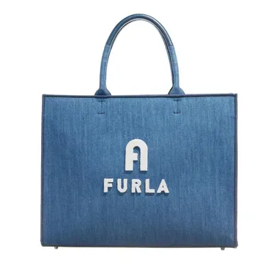 Furla Opportunity Tote Bag In Blue