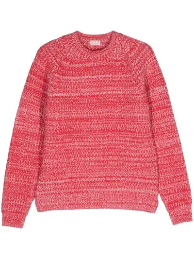 Fursac Chunky-knit Wool Jumper In Rot